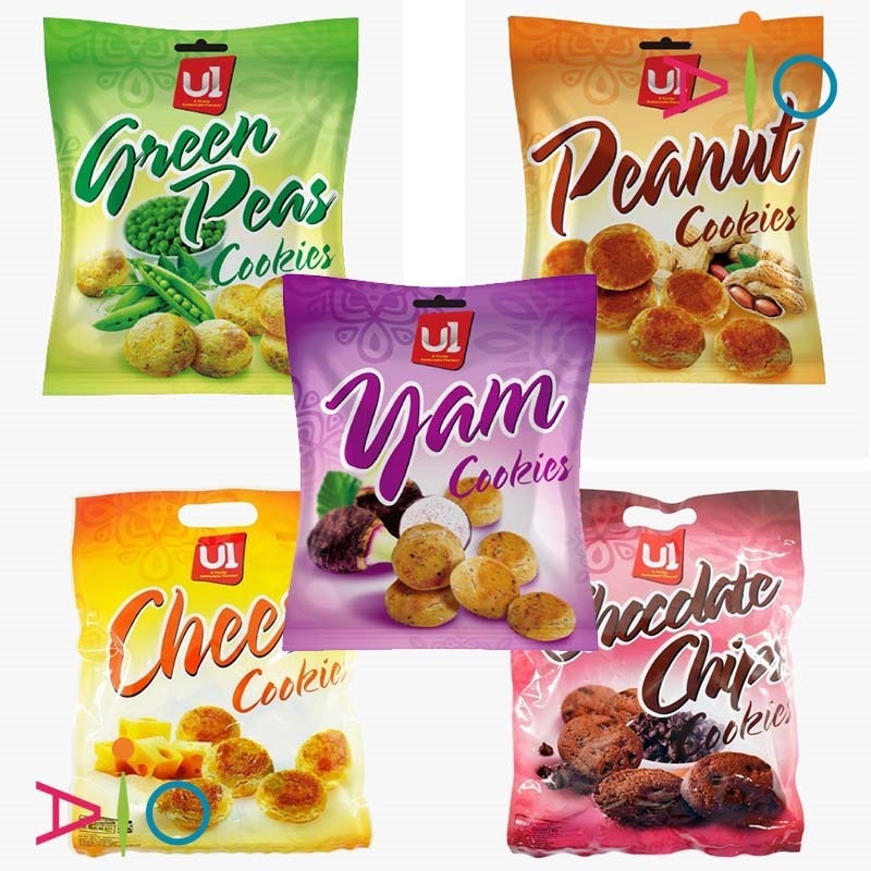 

U1 Yam Cookies | Peanut Cookies | Green Peas Cookies 300gr