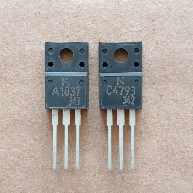 TRANSISTOR A1837+C4793 A 1837 -  C 4793 C4793 / A1837