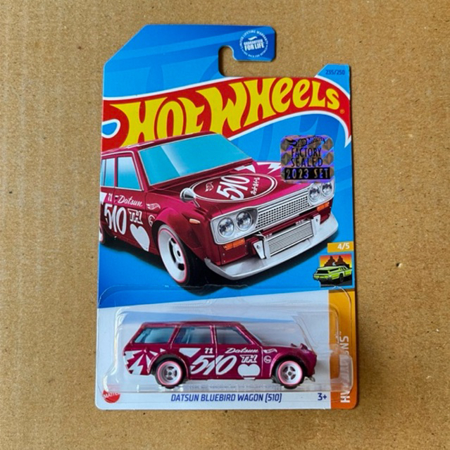 Hot Wheels Datsun Bluebird Wagon 510 SUPER TREASURE HUNT / Hotwheels THS FS