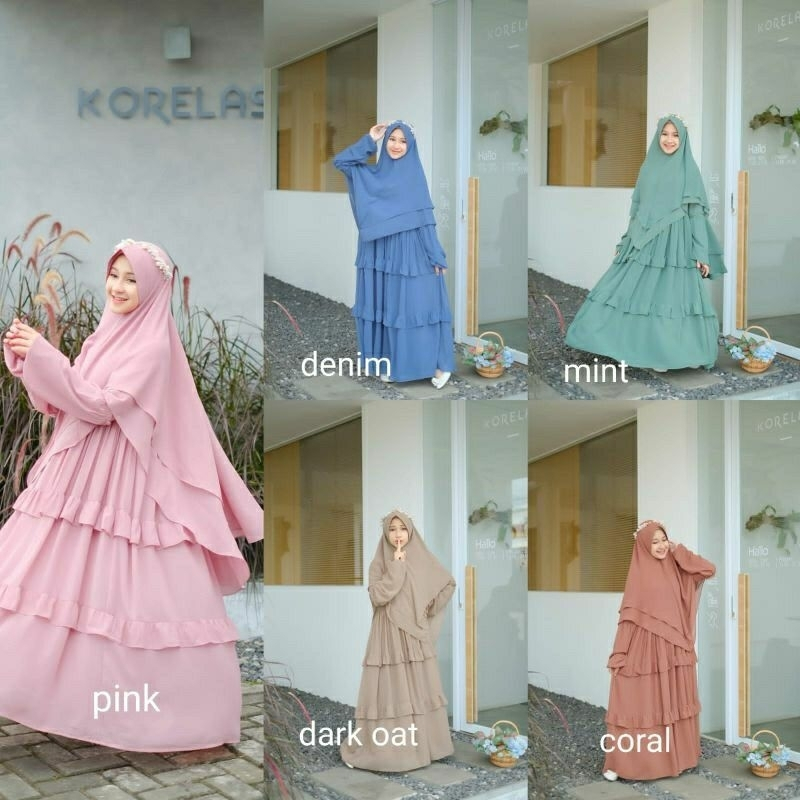 Dress Khalila by alikadara (satu set)