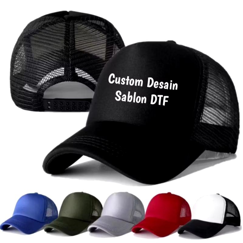 TOPI CUSTOM | TOPI CUSTOM DESAIN SUKA SUKA | TOPI JARING CUSTOM | TOPI JARING CUSTOM