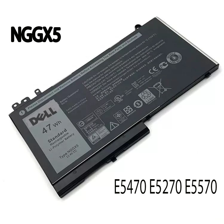 Baterai Batre Laptop Dell Latitude E5270 E5470 E5570 NGGX5