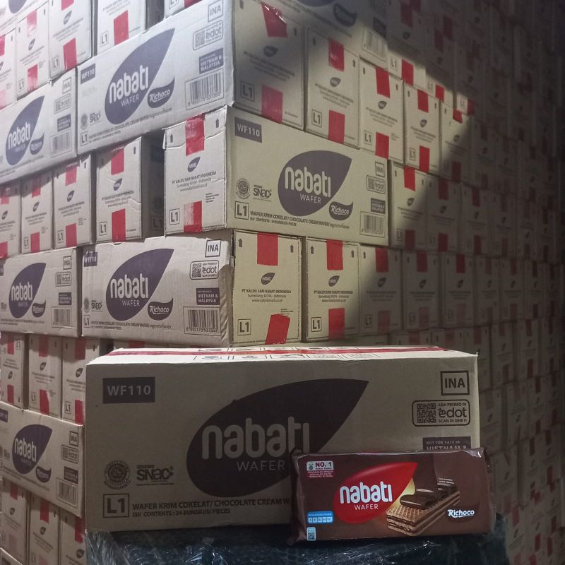 

Nabati 100 gram 1 dus isi 24 pcs