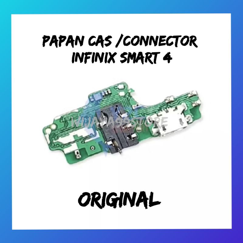 PAPAN CAS/ CONNECTOR INFINIX SMART 4 ORIGINAL PLUS IC