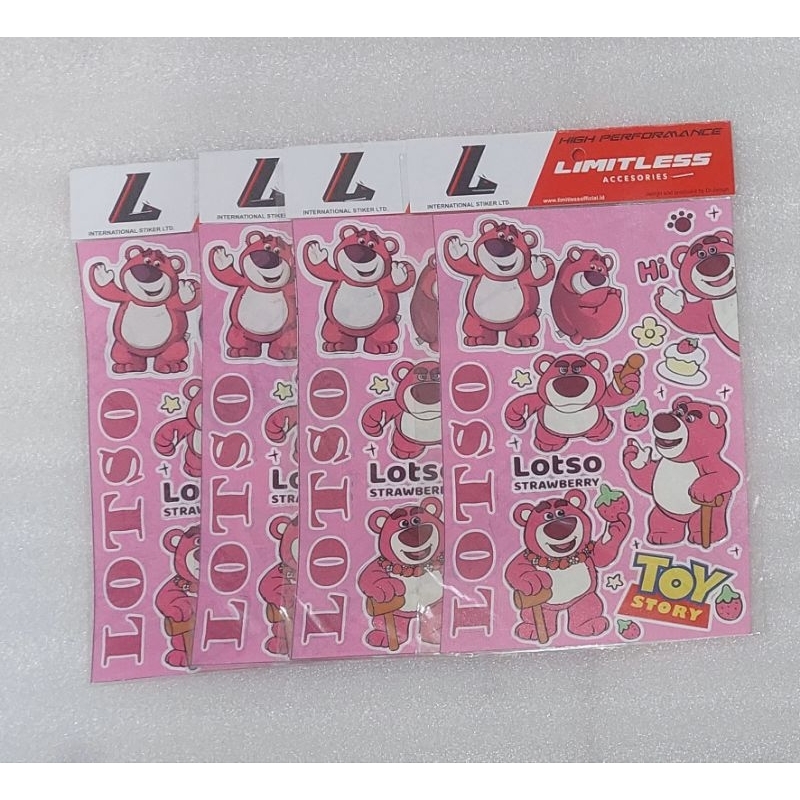 

Stiker Super Clear Lotso