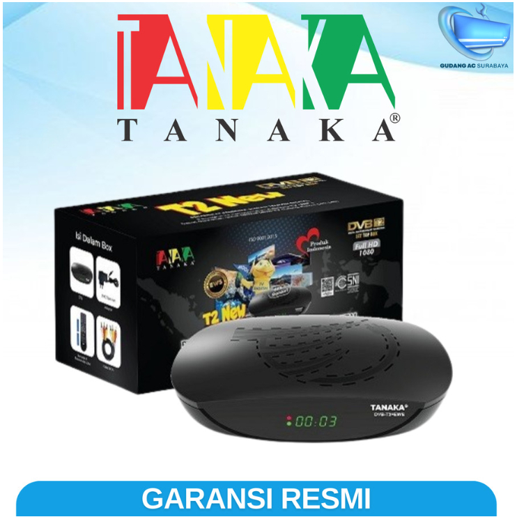 STB Tanaka T2 Set Top Box TV Digital HDMI - STB Tanaka