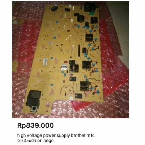 high voltage power supply brother mfc l3735cdn.ori.nego
