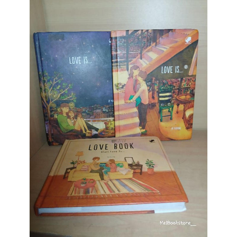 [Original] Novel Grafis Love Is - By Puuung , Love Book by puuung (Preloved)