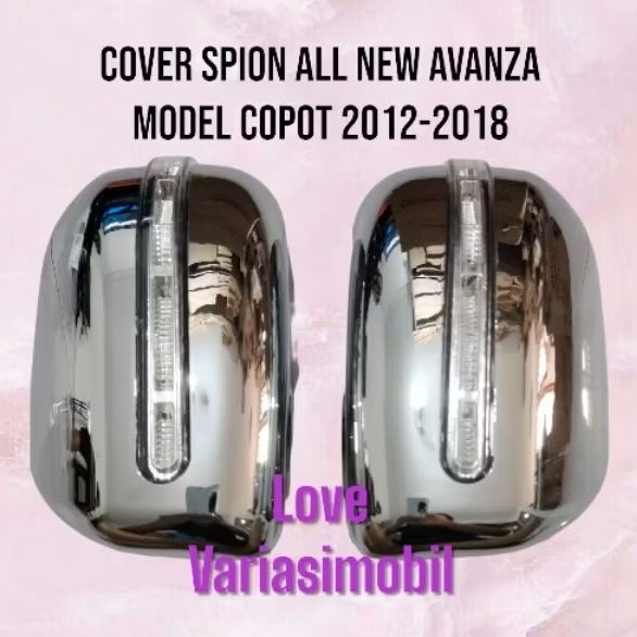 Cover spion all new avanza chrome spion grand avanza tahun 2012-2018