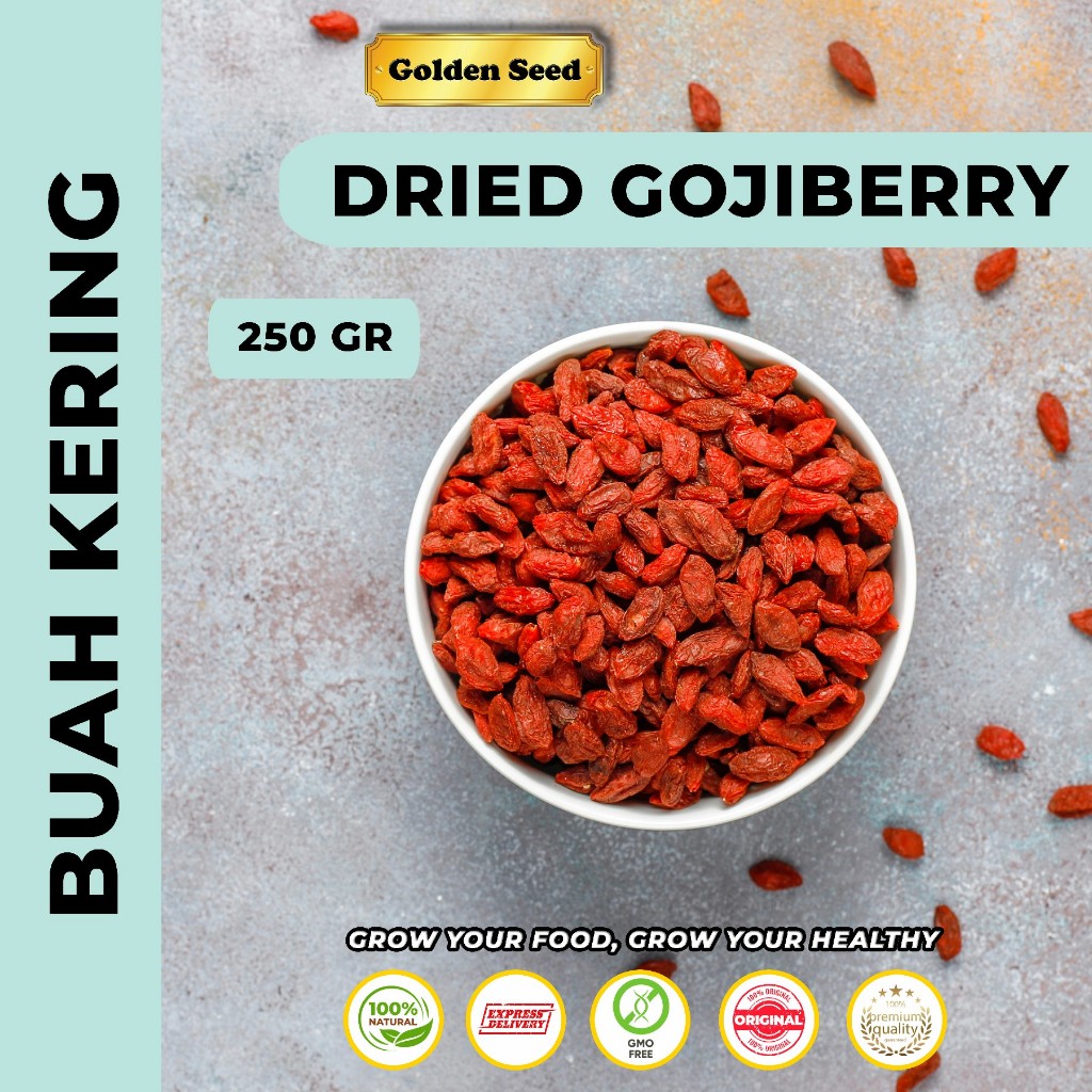 

GOJI BERRY 250 GR / GOJIBERRY 250 GRAM / KICE 250GR / dried gojiberry premium