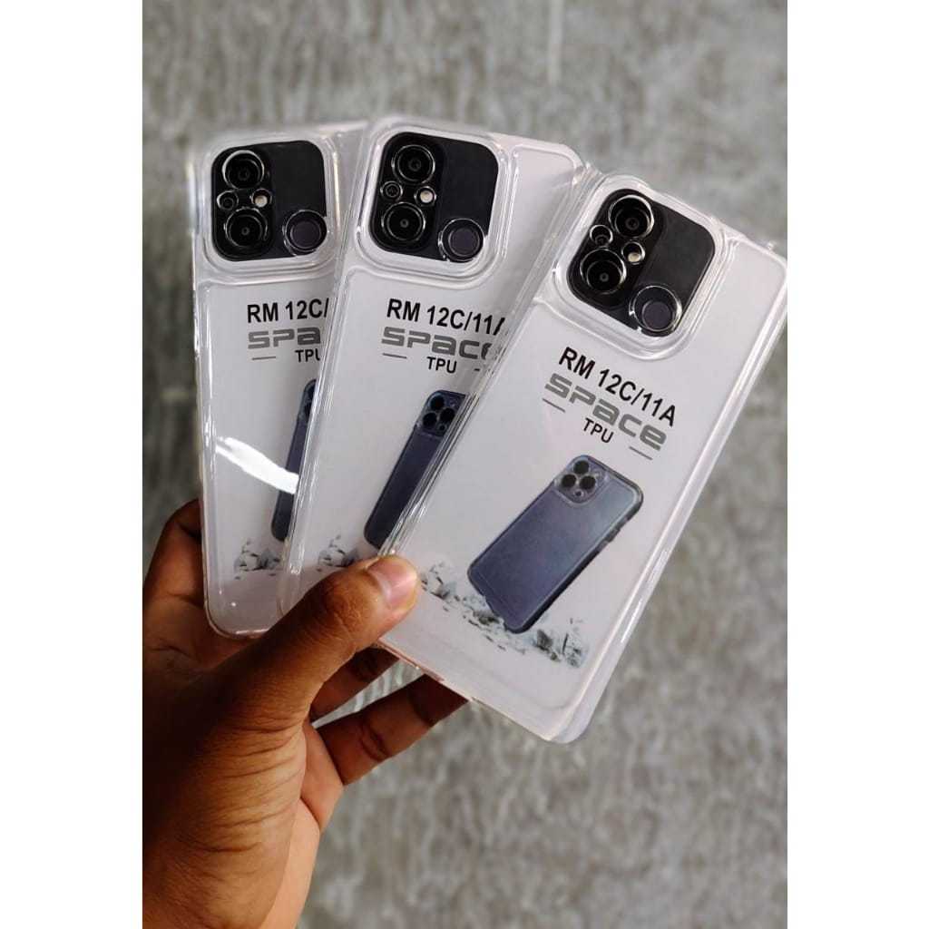 SILIKON BENING SPACE CAKEP TRANSPARAN XIAOMI POCO F3 F4 5G F5 5G F6 F7 F7 PRO F7 ULTRA M3 M3 PRO 5G 