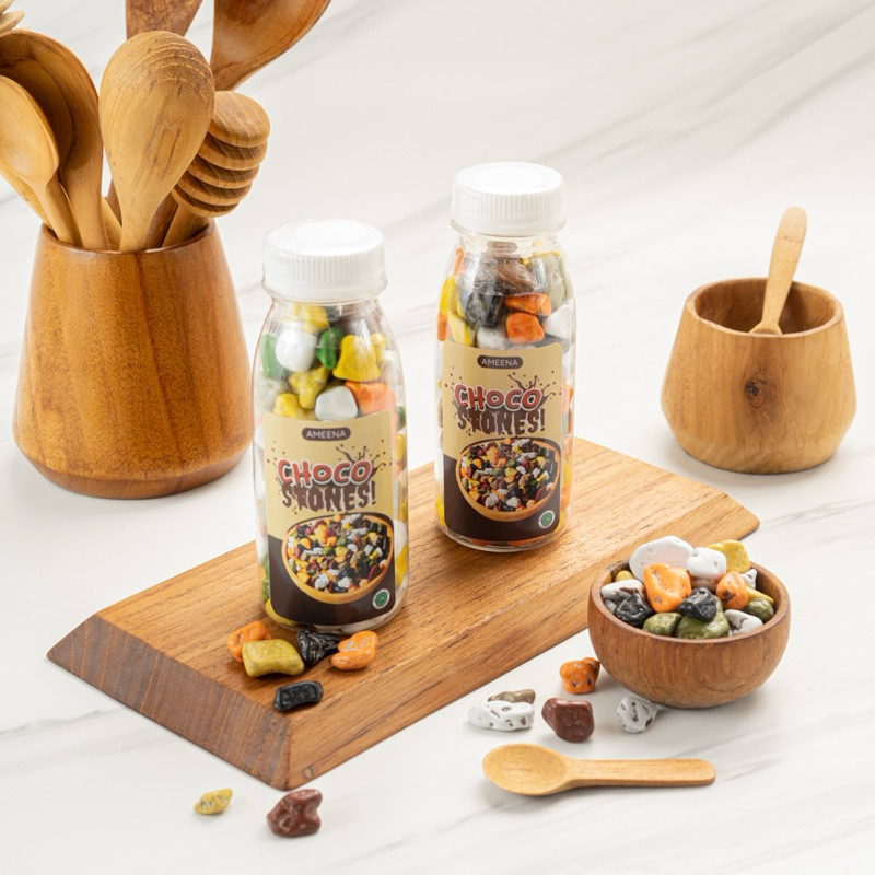 

[ MINI ] Coklat Kerikil Choco Stones Turki 100GR | Ameena Premium Quality