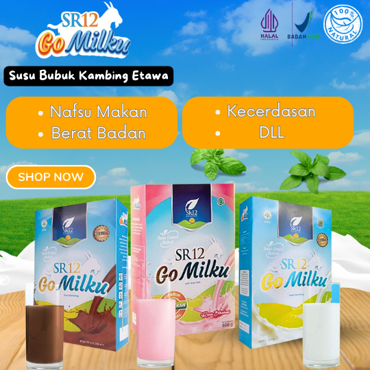 

Obat Penambah Nafsu Makan dan Berat Badan Anak & Dewasa - Go Milku Original