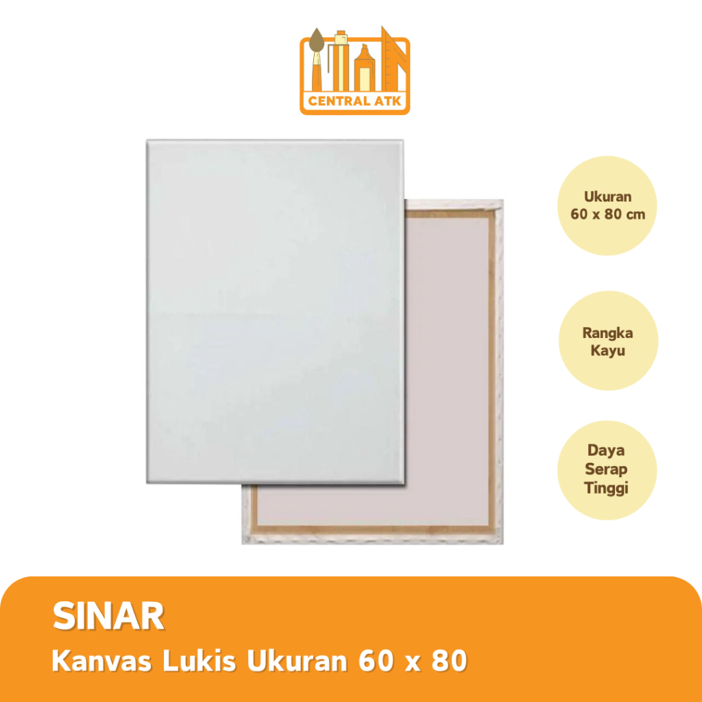 

KANVAS LUKIS SINAR (60x80) 1 PCS