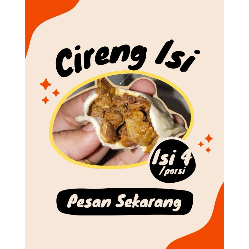 

CIRENG ISI ATI AMPELA AYAM PEDAS 4pcs