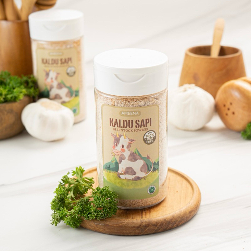 

[ MINI ] Kaldu Sapi Non-MSG Asli 100GR | Ameena Premium Quality