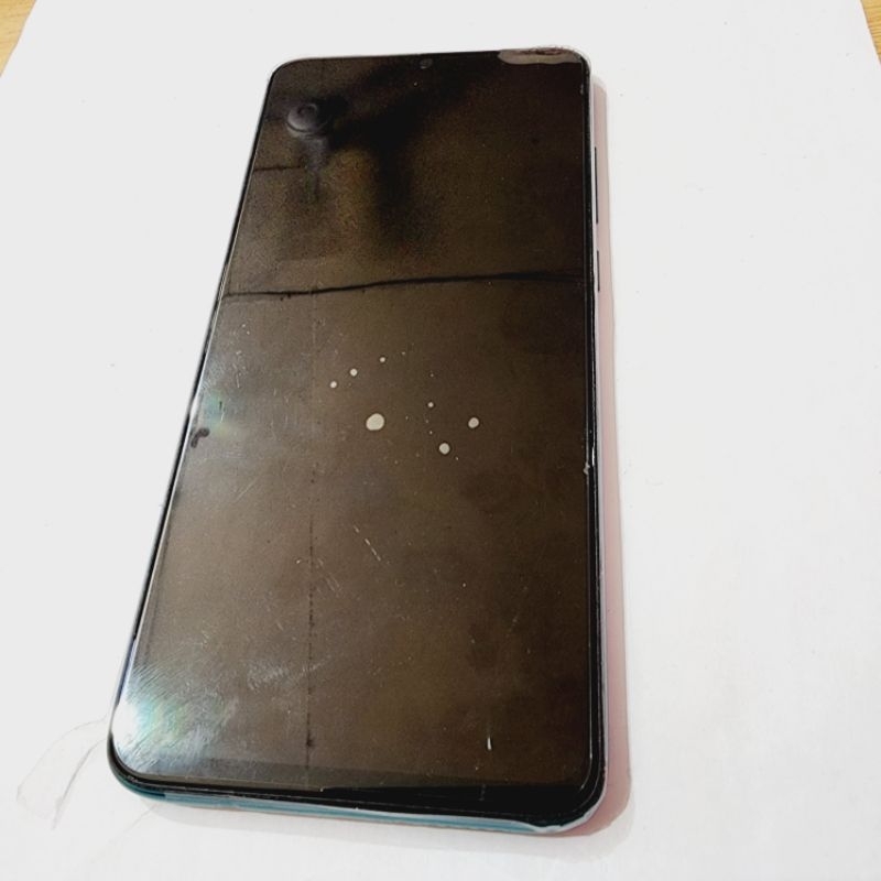 lcd xiaomi redmi note 8 pro ori copotan - plus frame - original cabutan bawaan,