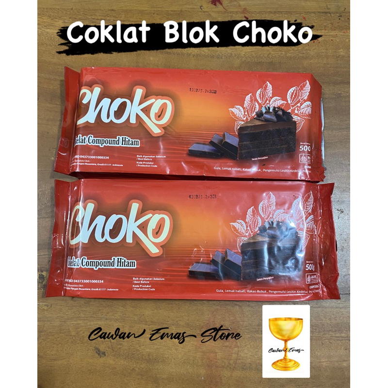 

choko dark chocholate compound 500gr