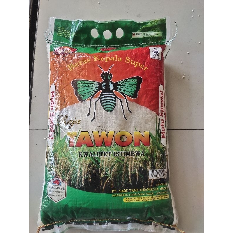 

Beras Merk Tawon 5kg