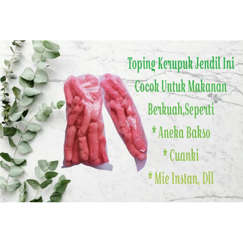 

Toping Bakso/Baso/Cuanki/Mie Instan (Kerupuk Sangrai/Jendil Khas Garut)