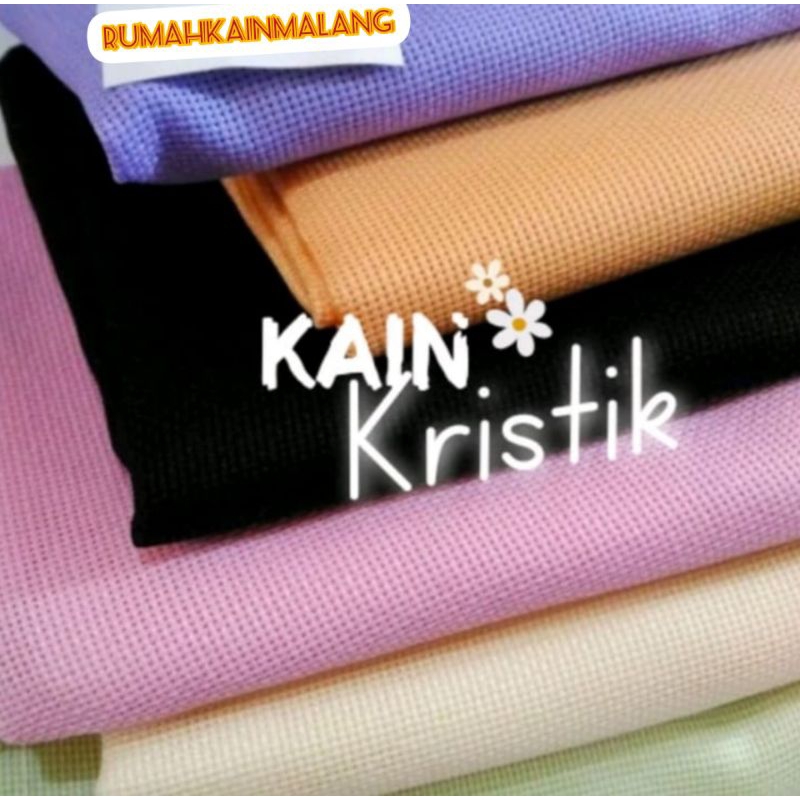 KAIN KRISTIK ( HARGA PER 0.5 METER )