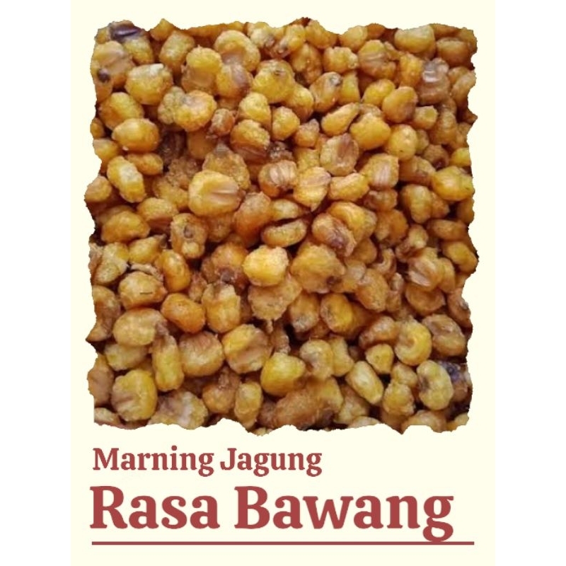 

Marning Jagung rasa bawang jajanan khas gurih