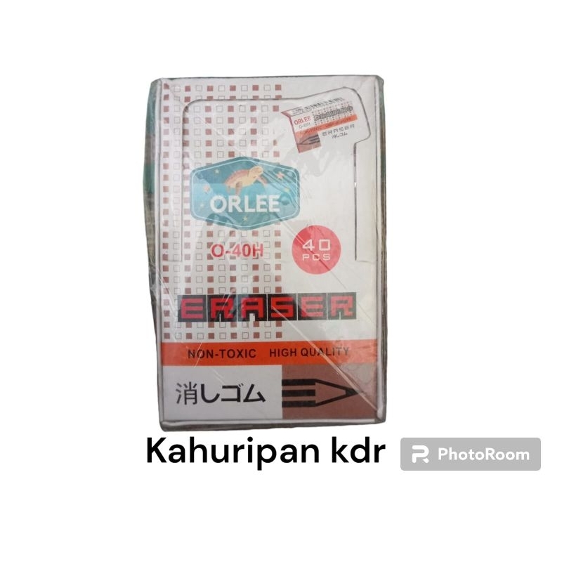 

penghapus orlee putih orlee 40 pcs