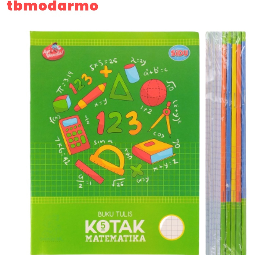 

TBMO (DOS) BUKU TULIS MATEMATIKA EB 38 STM SQ5/SQ10/ SQ14 SINAR DUNIA