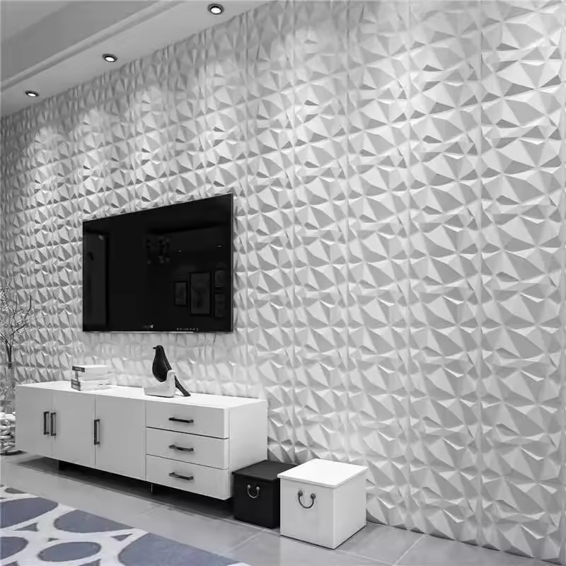 3D Wallpaper Wall Panel Wallpanel Dinding Bahan PVC Tebal dan Kuat