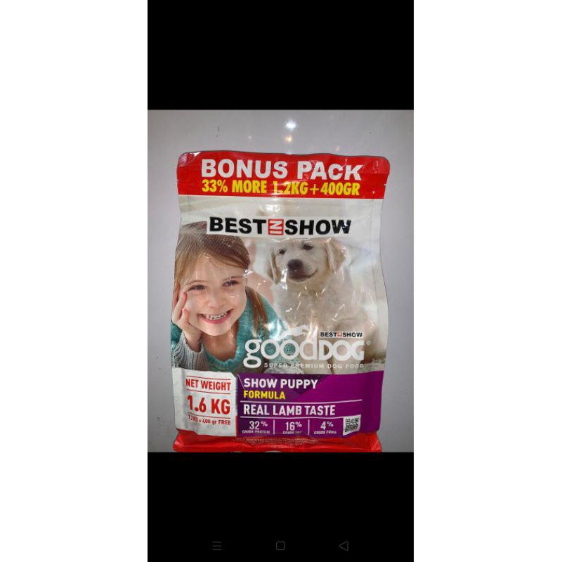 bis dog food puppy 1,2kg