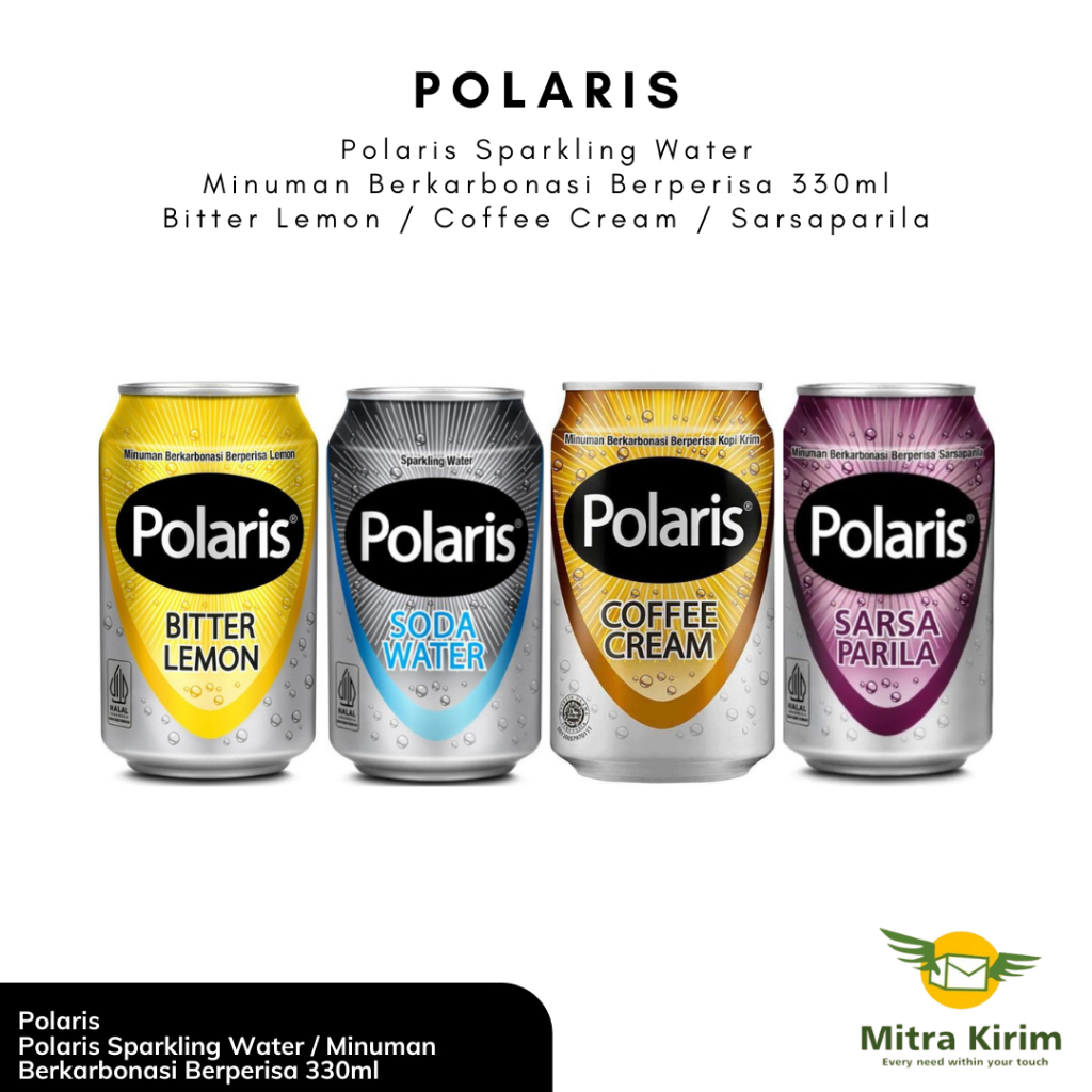 

Polaris Bitter Lemon Coffee Cream Sarsaparila 330ml 330 ml