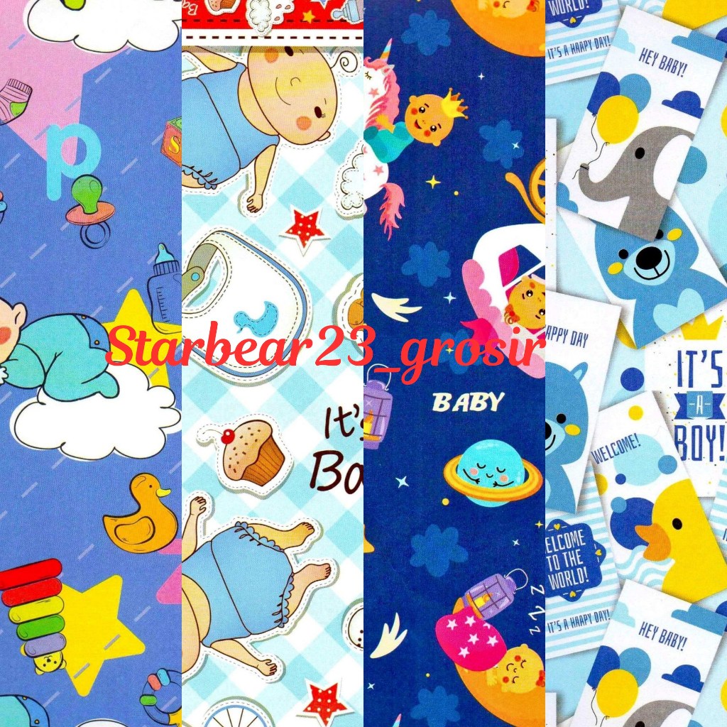 

Kertas kado Doff New Edition 2 Baby boys Sansanwawa