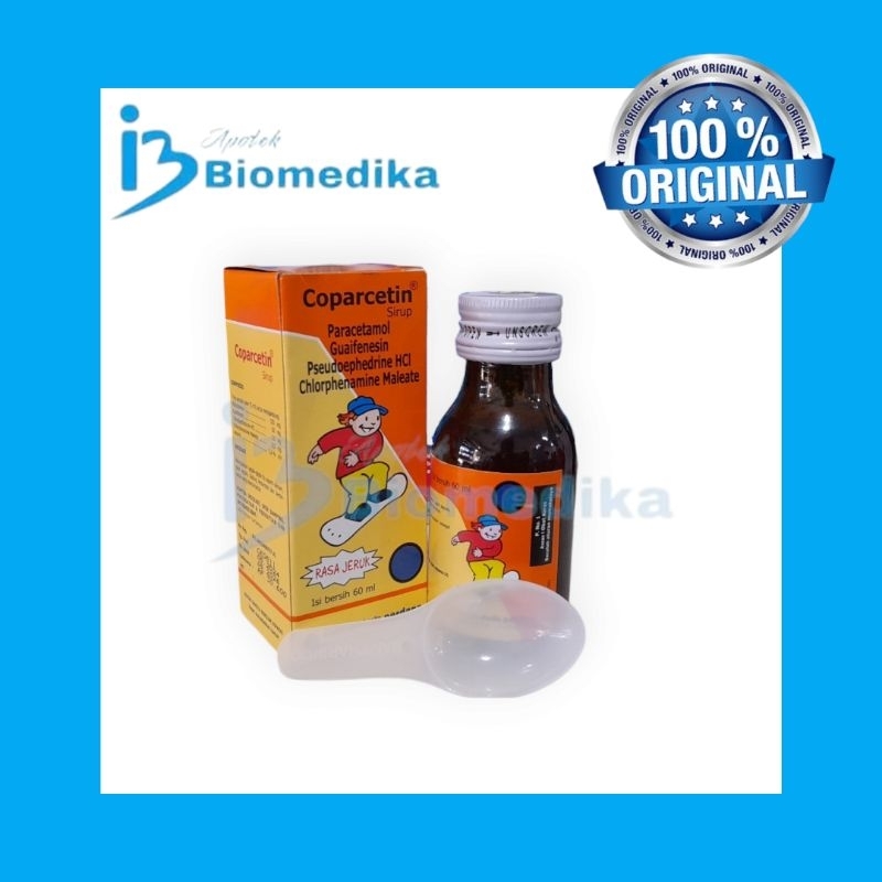Coparcetin Rasa Jeruk 60 ml Obat Flu Batuk Anak 60 ml