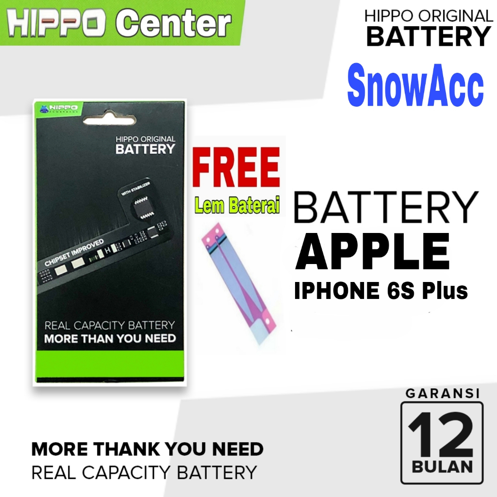 Hippo Baterai iPhone 6S Plus Battery iPhone6S Plus