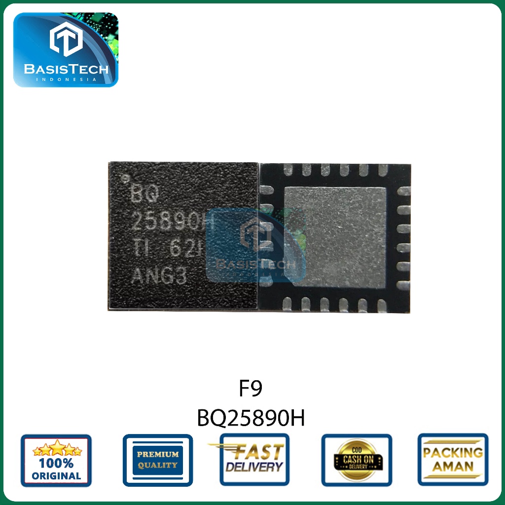 IC CAS CHARGER OPPO F9 - BQ25890H - ORI