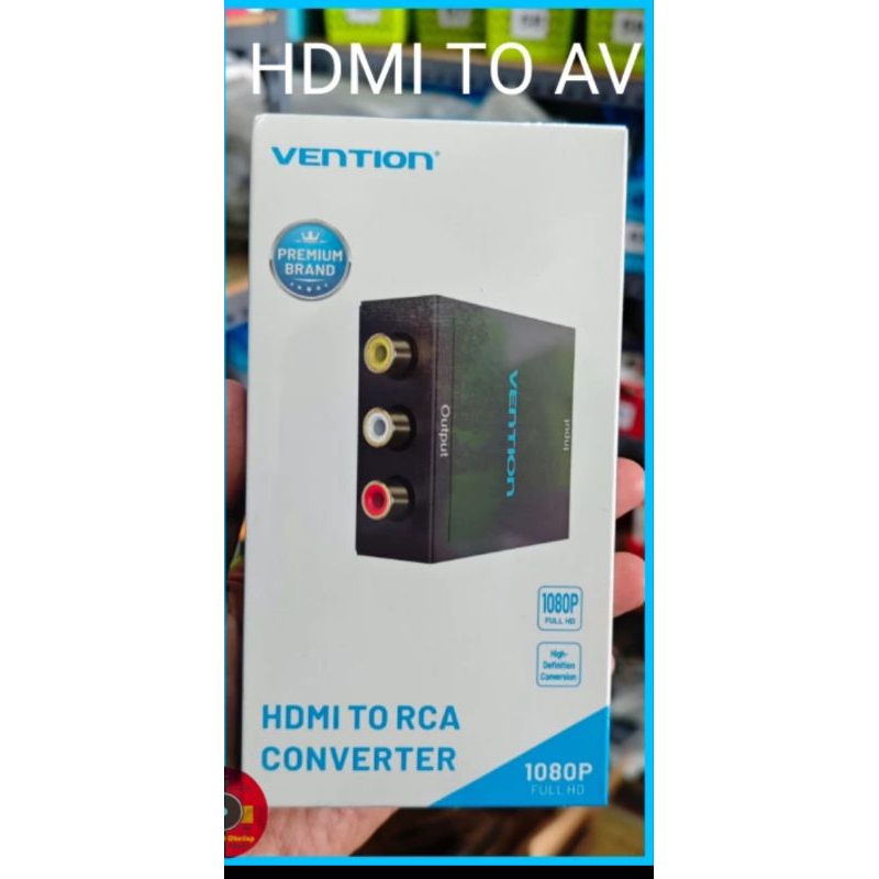 VENTION AV to HDMI AEF / HDMI to AV AEE Adapter AV2HDMI HDMI2AV
