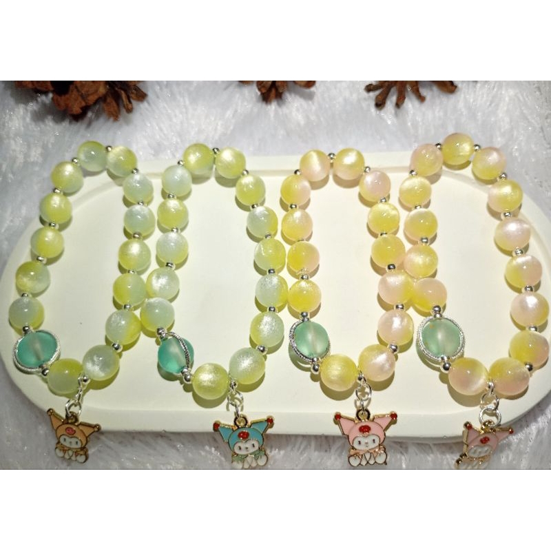 Gelang LUXURY Manik Kristal Premium | Gelang Manik Kaca Premium | Gelang Kristal Premium | Gelang Gi