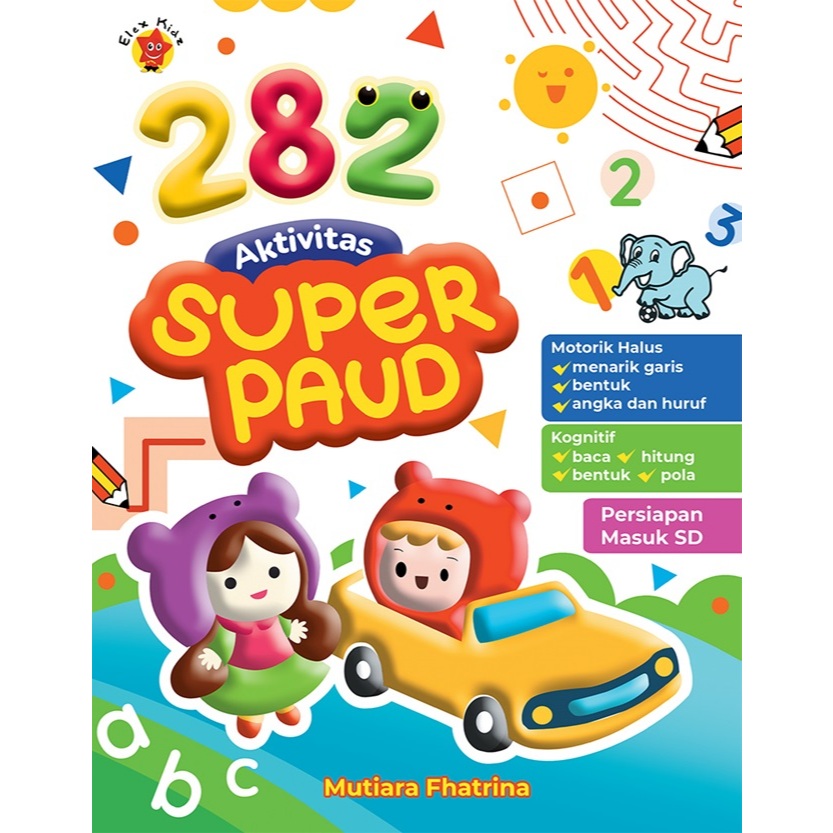 GRAMEDIA - Buku 282 Aktivitas Super PAUD