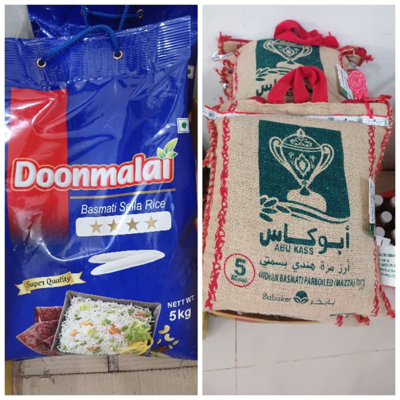 

Abu Kass | Donmalai Beras Basmati India 5 Kg