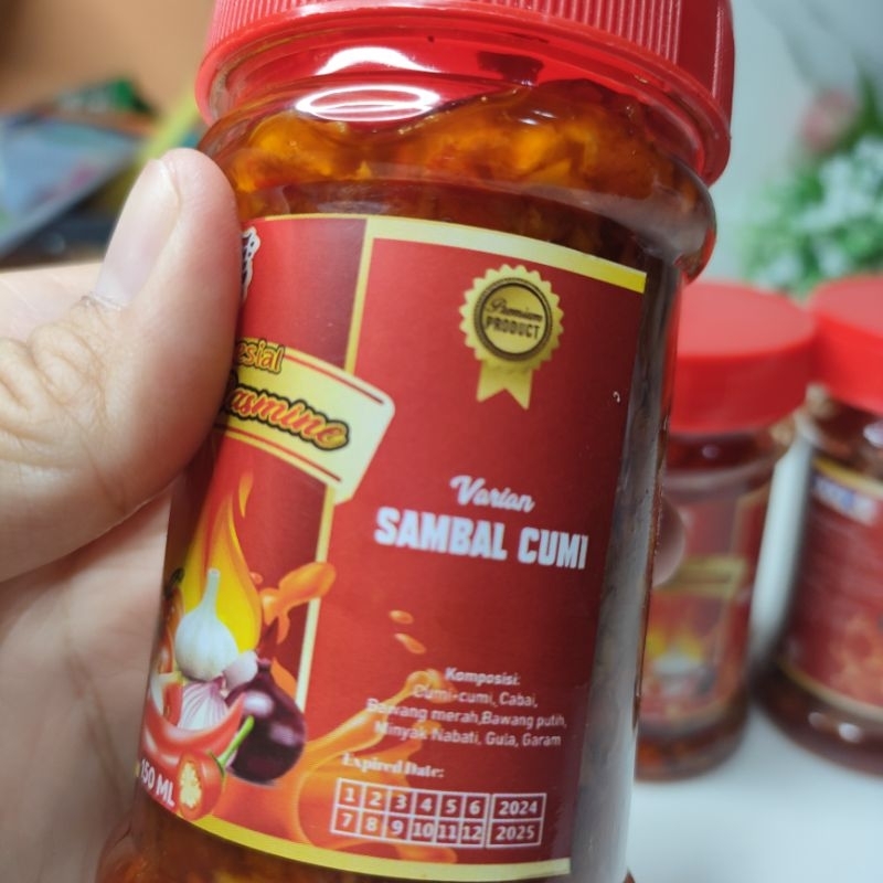 

Spesial sambal cumi bunda jasmine