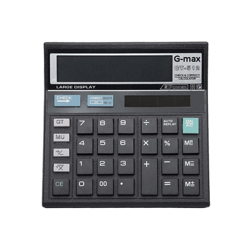 

Kalkulator Besar Gm-512 12 Digit Angka Calculator Digital