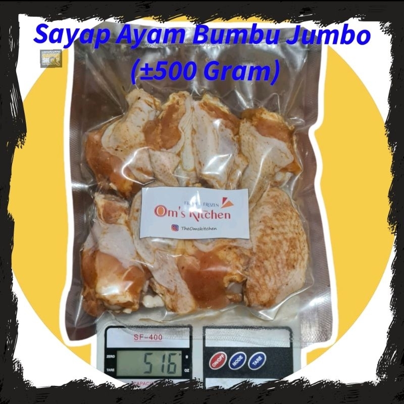 

Sayap Ayam Bumbu / Marinasi Jumbo