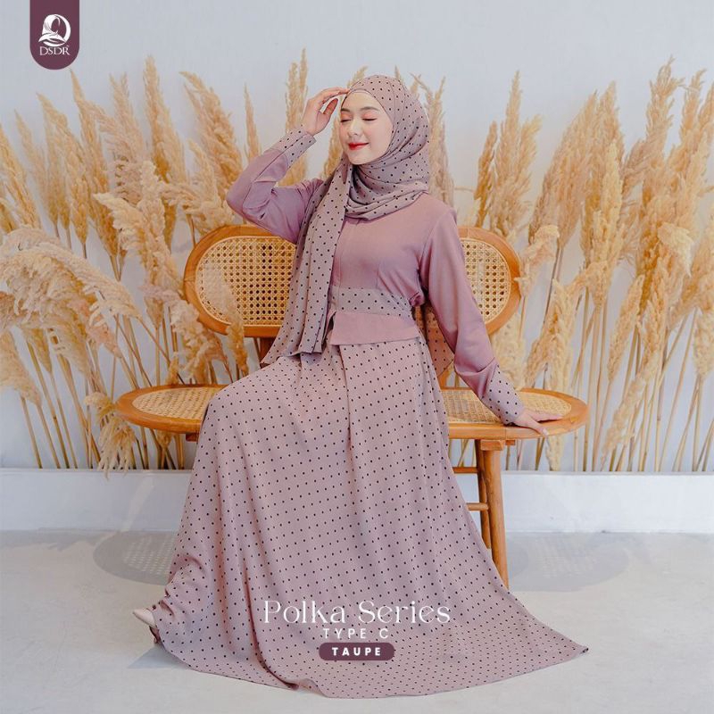 Gamis Polka C DSDR gamis polka