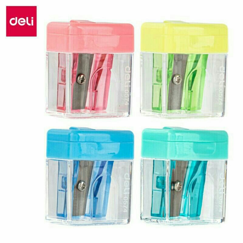 

Deli Serutan Pensil/ Rautan Pensil/ Pencil Sharpener 0574