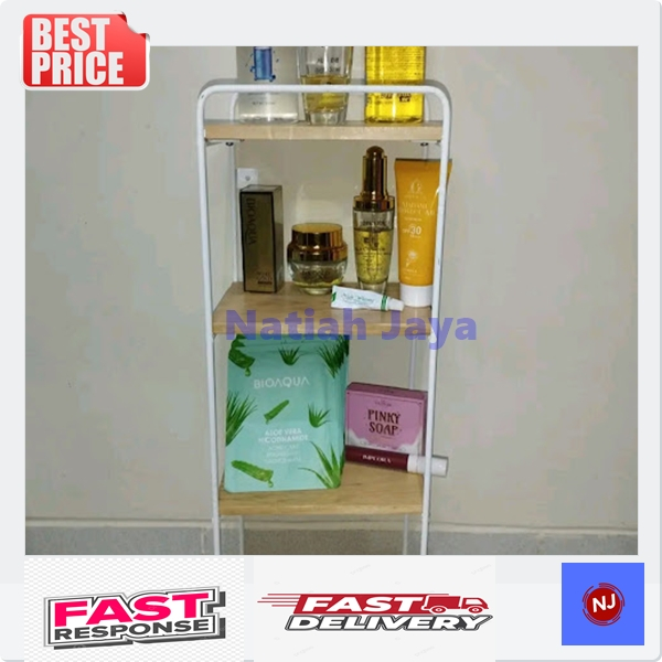 rak hiasan dinding persegi | ambalan tempel dinding | rak tempel dinding