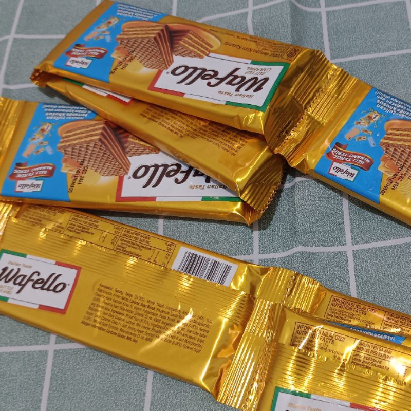 

Wafer Wafello Coklat Karamel Kelapa Isi 5 pcs 10 pcs @ 17 gr