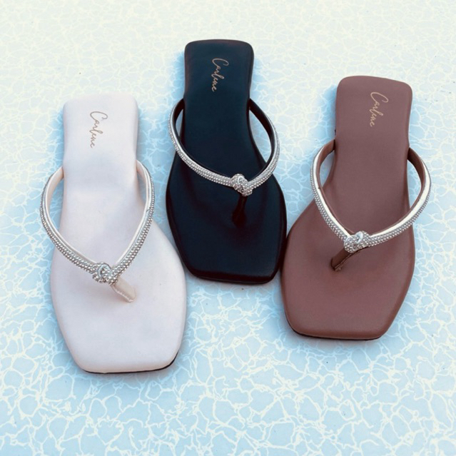 Carlene_fenty flat/sandal teplek kekinian