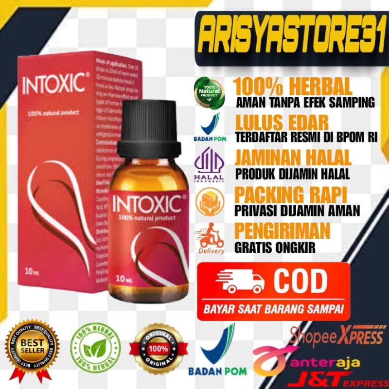 Intoxic Asli Original Cairan Anti Parasit