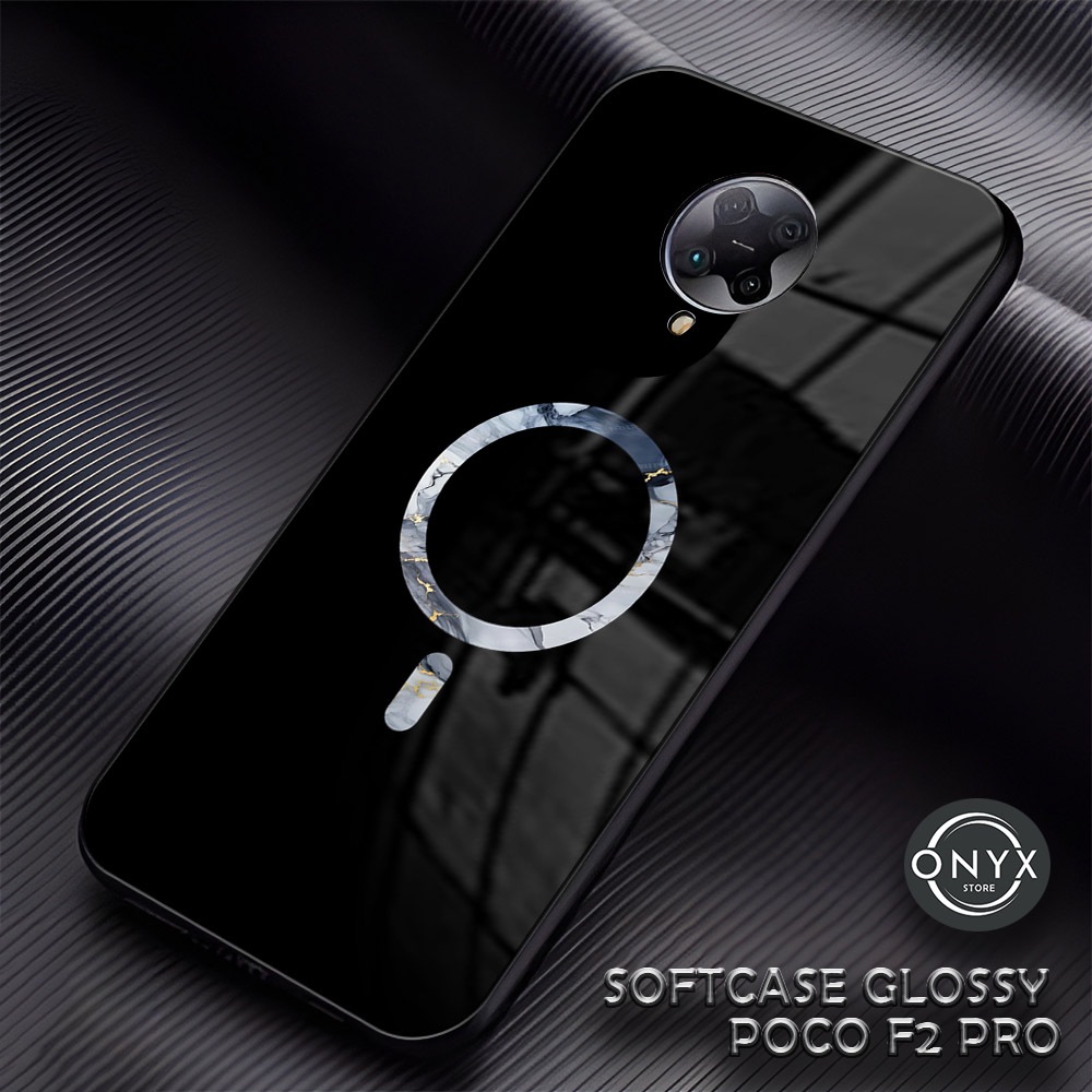 (AA14) Softcase Glossy POCO F2 PRO | Kesing Hp Xiaomi | Case Premium Motif Magsafe