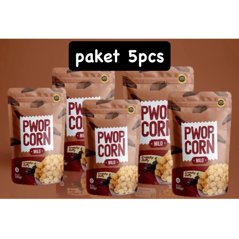 

PAKET PWOPCORN MILO 5pcs